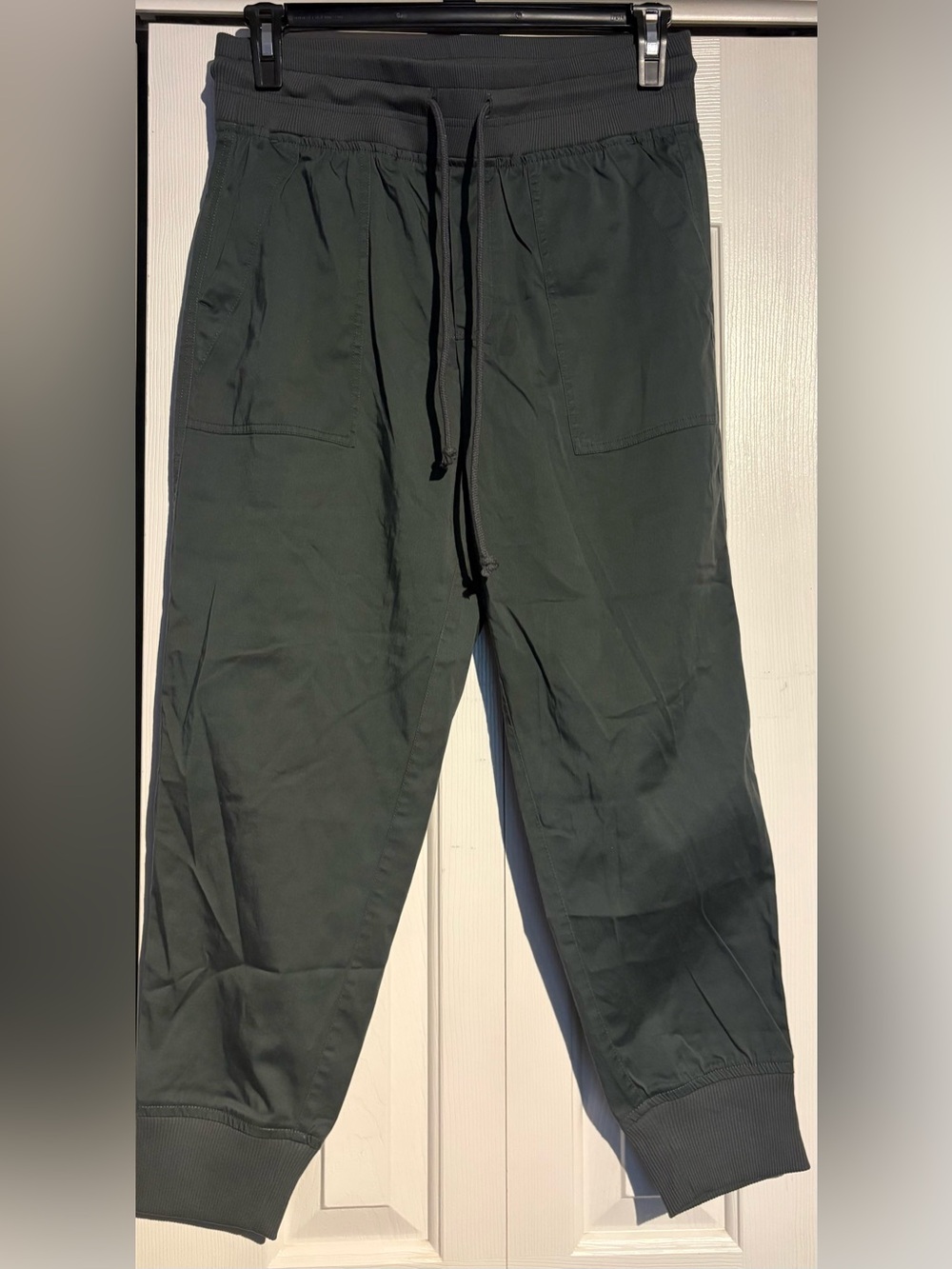 Lou & Grey Dark Olive Drawstring Joggers